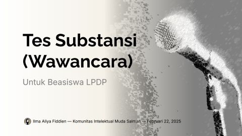 Tes Substansi LPDP